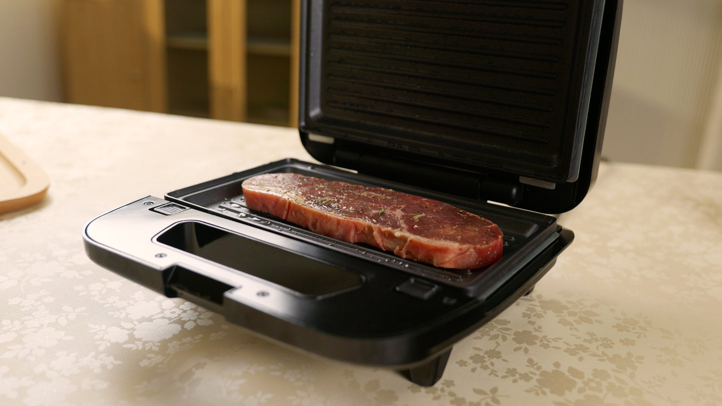 Sandwichera Premium 3 en 1 con 3 placas desmontables